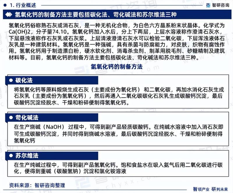 中国氢氧化钙行业市场运行动态及投资潜力分析报告（2023版）-图片2