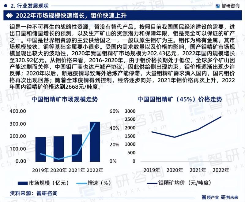 中国钼行业发展现状、市场前景及投资方向报告-图片4